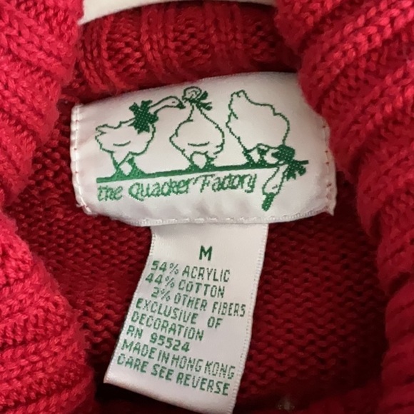Vintage Quacker Factory Turtleneck Sweater - Picture 5 of 10